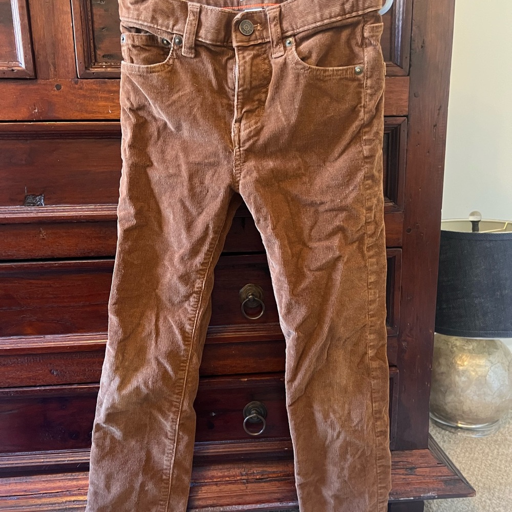 Jcrew crewcuts corduroy pants boys size 7